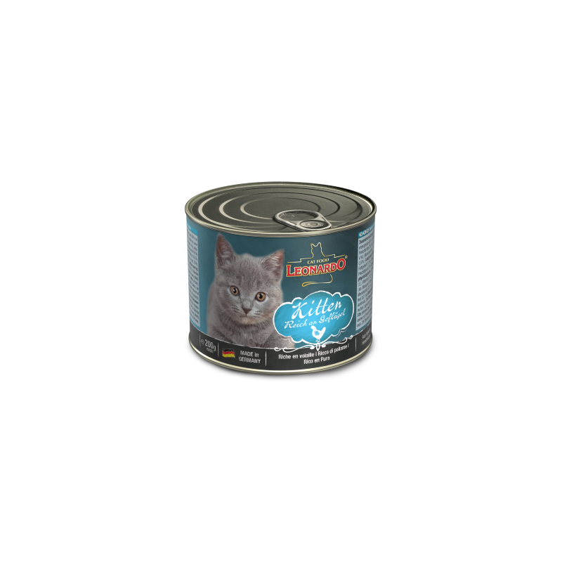 LEONARDO Kitten Latas 200gr LEONARDO Kitten Latas 200gr