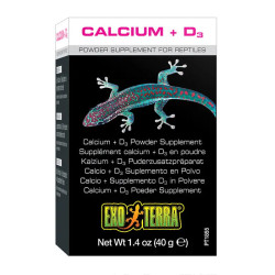 Exo Terra Calcio + D3 para Reptiles