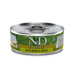 N&D Prime Gato Adulto Jabali y Manzana Húmedo 70gr