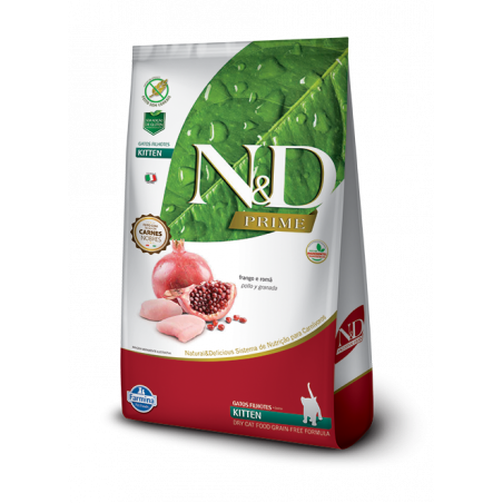 N&D Prime Gatito Pollo y Granada 1.5kg