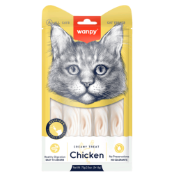 Wanpy CREAMY LICKABLE TREAT - CHICKEN 70 gramos