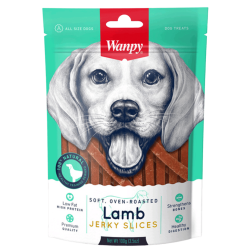 Wanpy SOFT LAMB JERKY SLICE 100 gramos