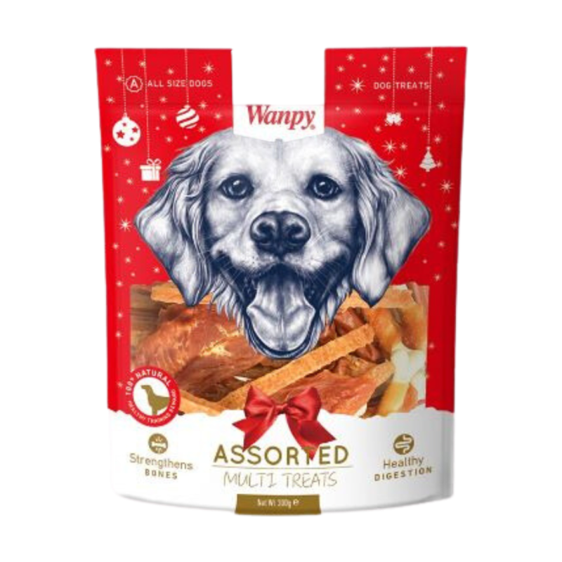 Wanpy ASSORTED MULTI TREATS 300 gramos Wanpy ASSORTED MULTI TREATS 300 gramos