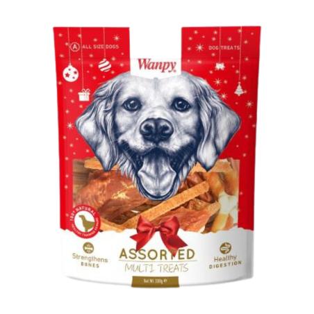 Wanpy ASSORTED MULTI TREATS 300 gramos
