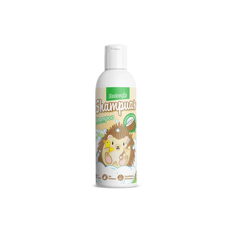 Natural For Pets Shampoo para Erizos de Tierra Aroma a Coco 125cc Natural For Pets Shampoo para Erizos de Tierra Aroma a Coco 125cc