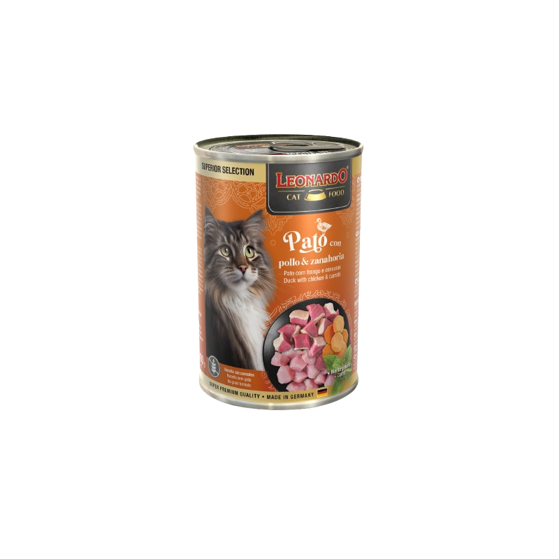 Leonardo Pato con pollo & zanahoria 400gr