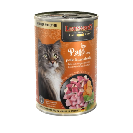 Leonardo Pato con pollo & zanahoria 400gr