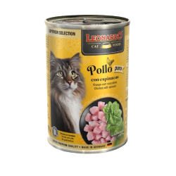 Leonardo Pollo con espinacas 400gr