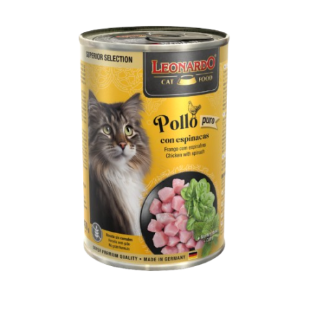 Leonardo Pollo con espinacas 400gr