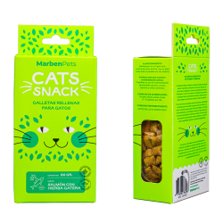 Cats Snack Salmón con hierba gatera