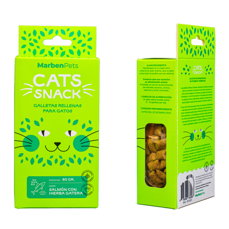 Cats Snack Salmón con hierba gatera