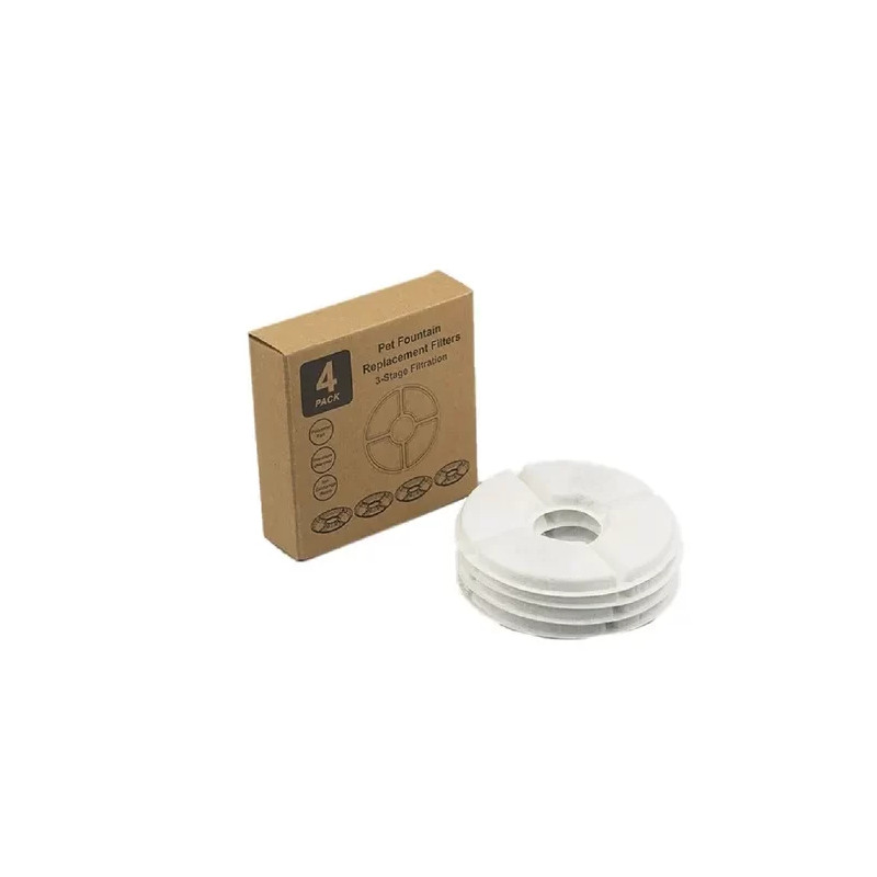 Filtro para Fuente de Agua Redondo 4 unidades