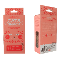 Cats Snack Pollo con camarón 80gr