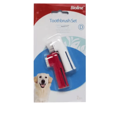 Set 2 cepillos dentales de dedo