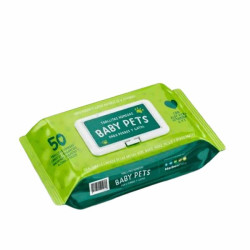 Toallita humeda Baby Pets 50 unidades