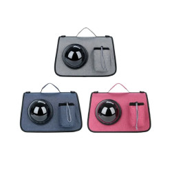 Bolso para gatos con cupula