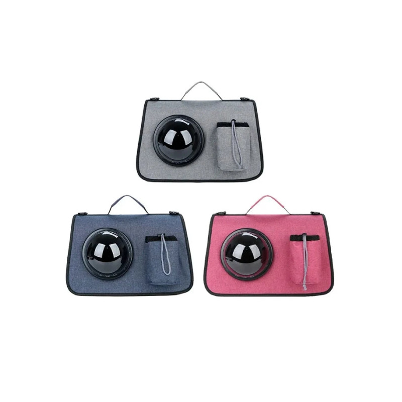 Bolso para gatos con cupula