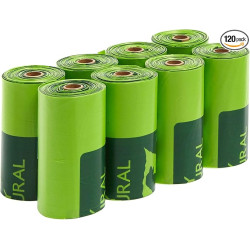 Bolsa desechos 8 rollos (15 bolsitas por rollo)
