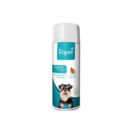 Traper Shampoo Espuma Seca Canino