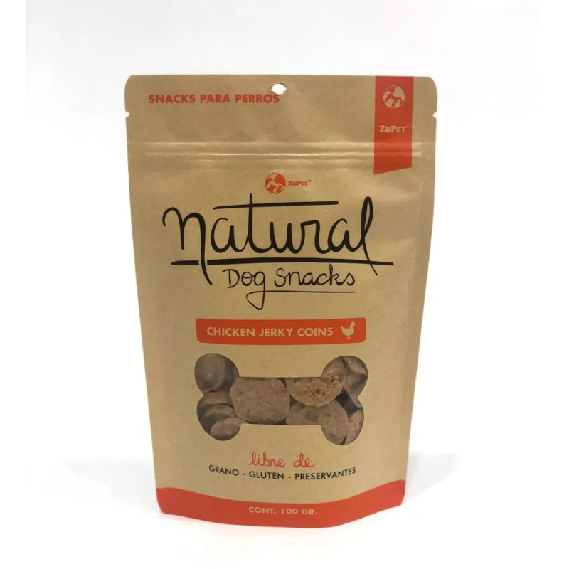 Natural Dog Snacks CHICKEN JERKY SLICES