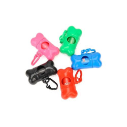 Dispensador bolsas desechos de mascotas