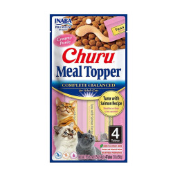 Churu Cat Meal Topper Atun con Salmon (4 tubos)