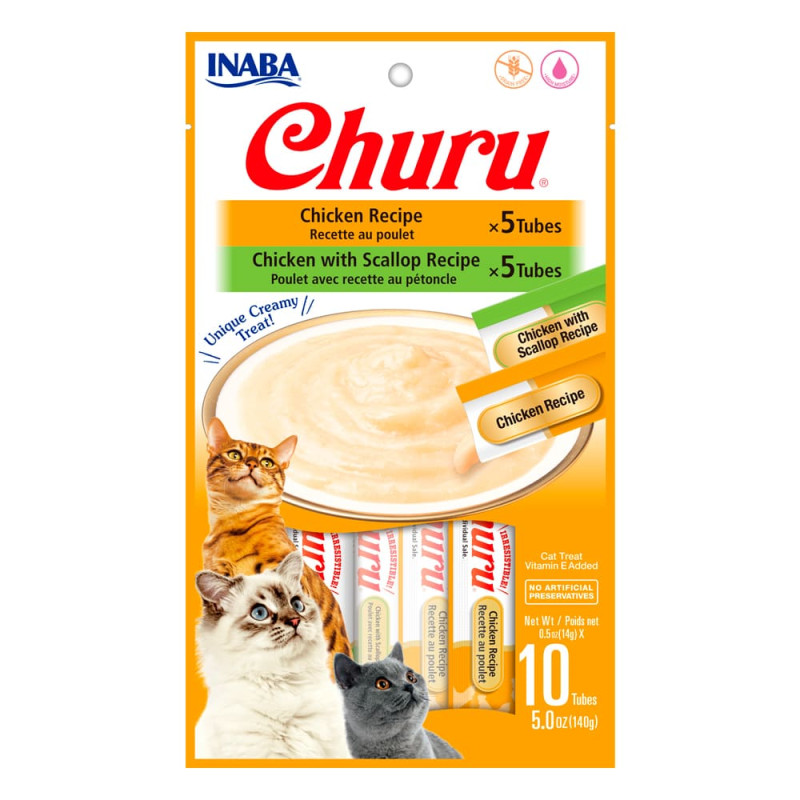 Churu Variedades de Pollo (10 unidades)