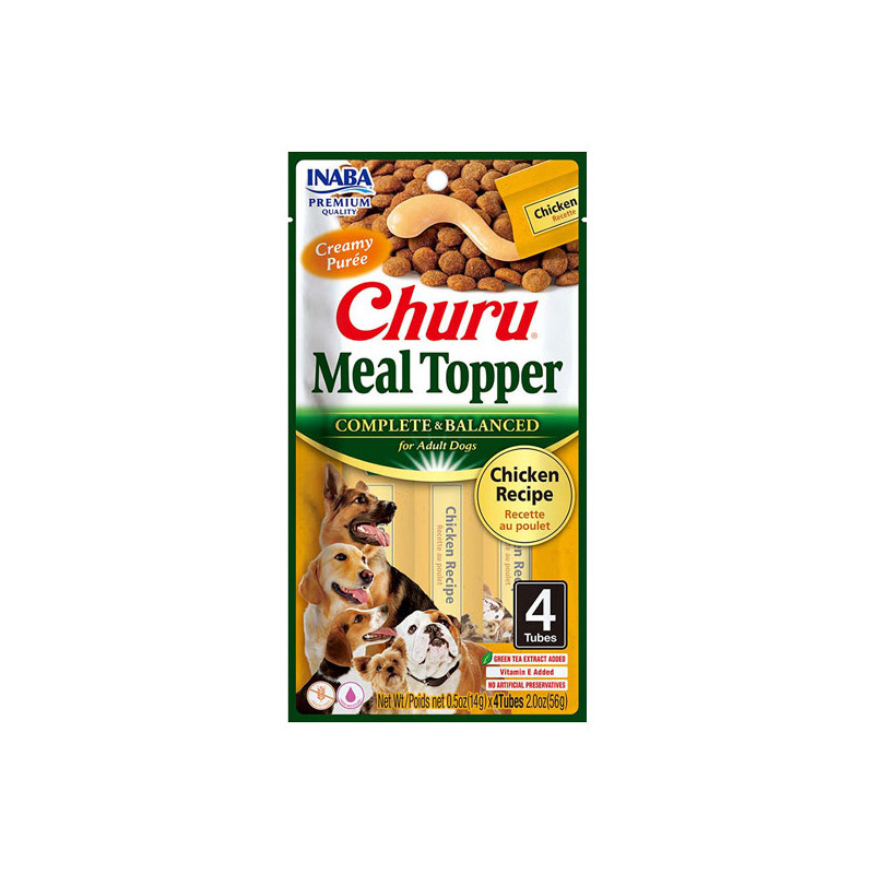 Churu Dog Meal Topper Pollo (4 tubos)