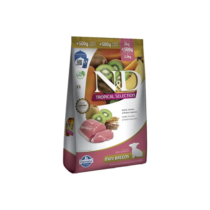 N&D Tropical Selection Cachorro Raza Pequeña 2.5kg