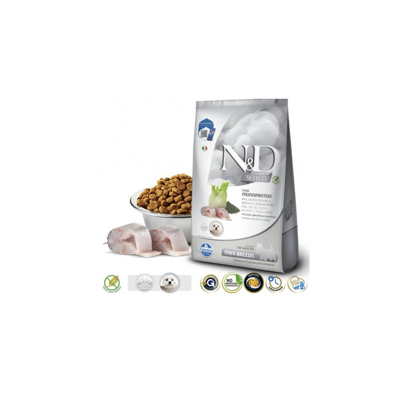 N&D White Adulto Raza Pequeña 2kg