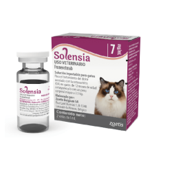 Solensia (2.5 a 7 kg) (1 vial) [Administración en la veterinaria]