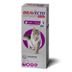 Bravecto Plus Felino 6.25 a 12.5kg