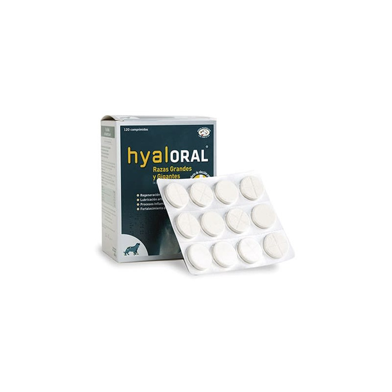 Hyaloral Raza Grandes (12 comprimidos)