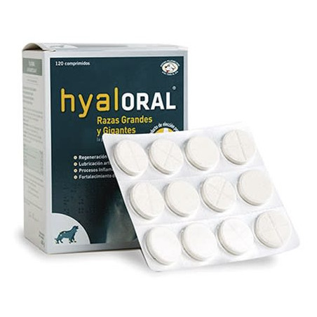 Hyaloral Raza Grandes (12 comprimidos)