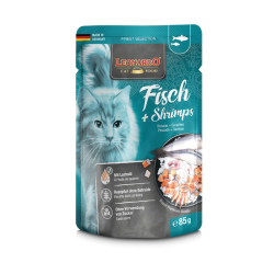 Leonardo Sachet Pescado y Camarones 85gr