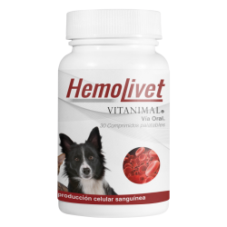 Hemolivet Vitanimal 30 comprimidos