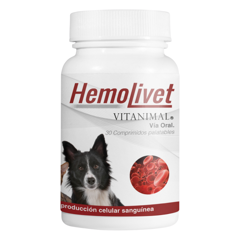 Hemolivet Vitanimal 30 comprimidos