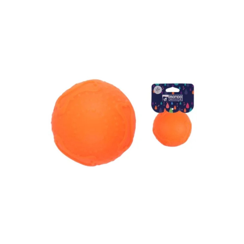 Pelota goma textura huesos