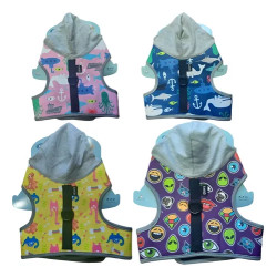 Arnes con gorro para perros Talla S