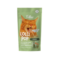 Fellini Snack Lollipop Cebada Gato 3 Unidades