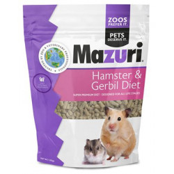 Mazuri HAMSTER & GERBIL DIET 0.35 kg (Vencimiento 11/2024)