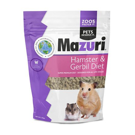 Mazuri HAMSTER & GERBIL DIET 0.35 kg (Vencimiento 11/2024)