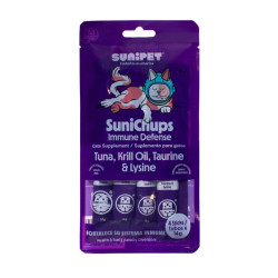 SuniChups Inmune Defense - Snack funcional para gatos 56gr