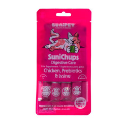 SuniChups Digestive Care- Snack funcional para gatos 56gr