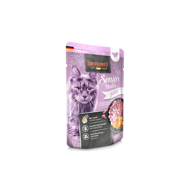 Leonardo Senior Puro En Pollo 85gr