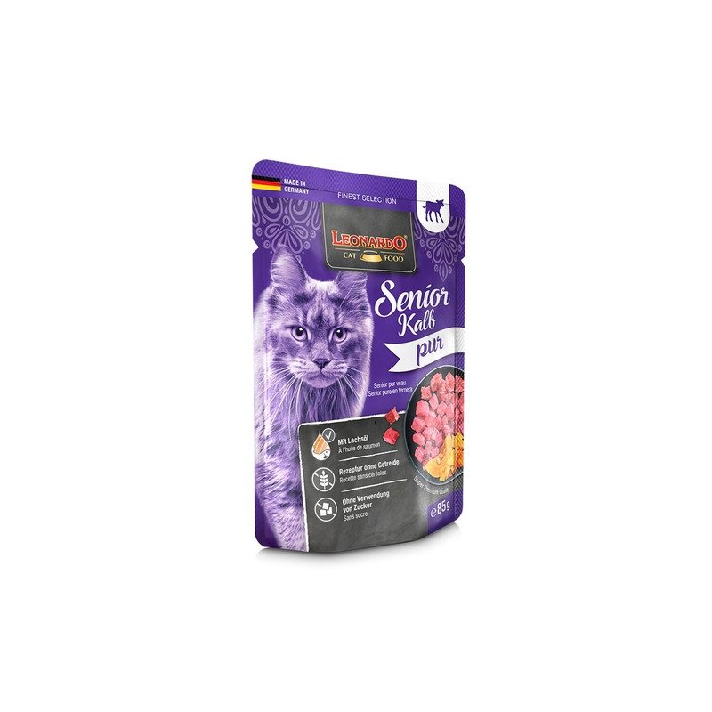 Leonardo Senior Puro En Ternera 85gr