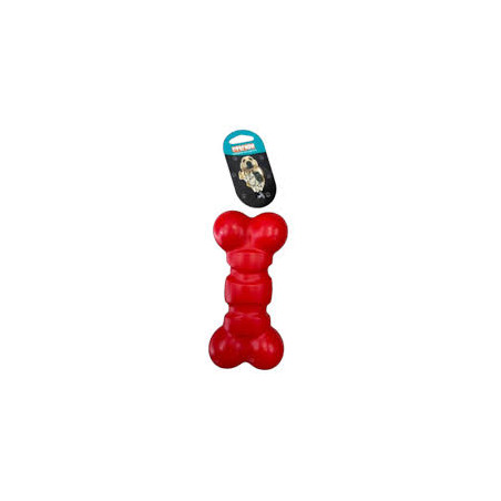 Juguete hueso rojo