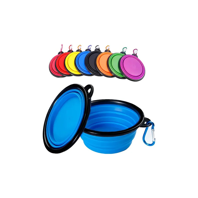 Plato plegable para perros o gatos