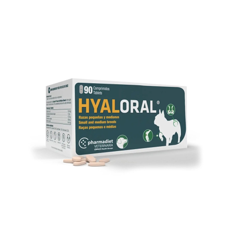 Hyaloral Razas Pequeñas y Medianas (90 comprimidos)