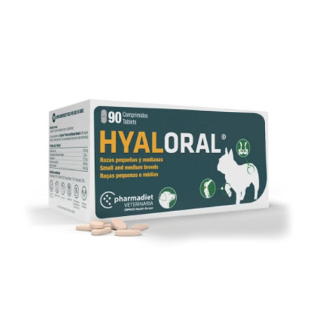 Hyaloral Razas Pequeñas y Medianas (90 comprimidos)